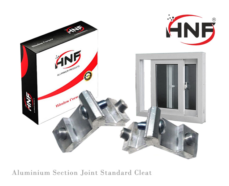 Aluminium Corner Domal Cleat - HNF Brand - Manufacturer Rajkot